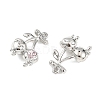 Alloy Rhinestone Pendants ALRI-L052-04P-2