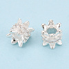 925 Sterling Silver Spacer Beads STER-T008-28S-2