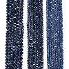 Electroplate Glass Beads Strands EGLA-A044-T6mm-B12-2
