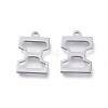 Tarnish Resistant 304 Stainless Steel Charms STAS-K215-15P-2