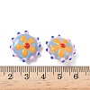 Baking Paint Glass Enamel Beads LAMP-S080-03B-4