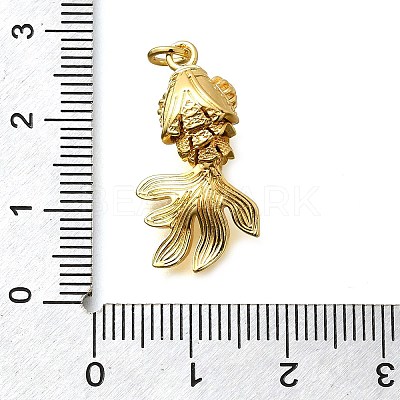 Brass Micro Pave Cubic Zirconia Pendants KK-R217-01G-02-1