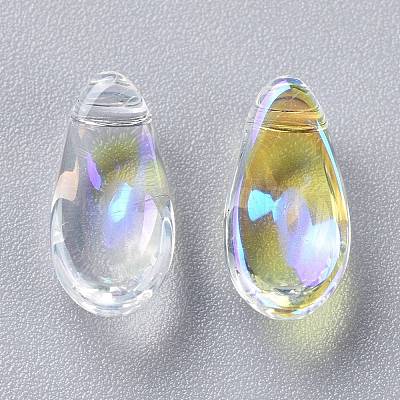 Transparent Glass Beads GGLA-M004-04A-01-1