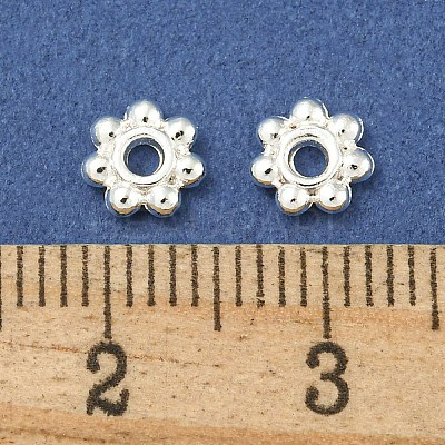 Rack Plating Zinc Alloy Spacer Beads FIND-T071-04S-C-1