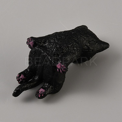 PVC Cat Display Decorations DJEW-WH0063-64A-1