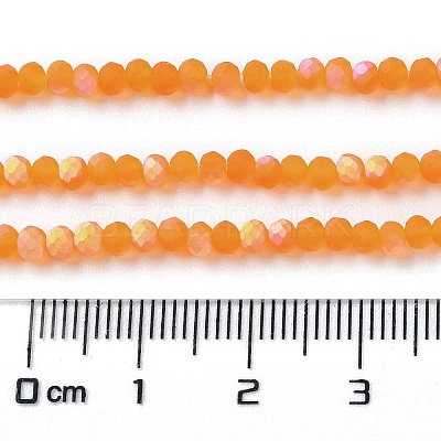 Transparent Glass Beads Strands EGLA-A044-T1mm-MB25-1