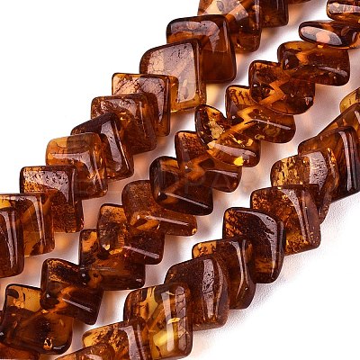 Natural Amber Beads Strands G-N371-12A-02-1
