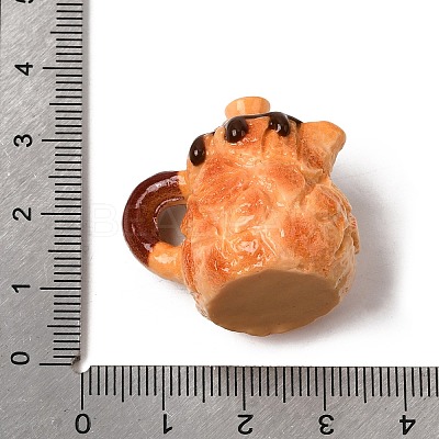 Opaque Resin Cabochons RESI-C069-01A-1