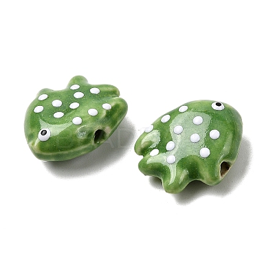 Handmade Porcelain Beads PORC-K010-06C-1