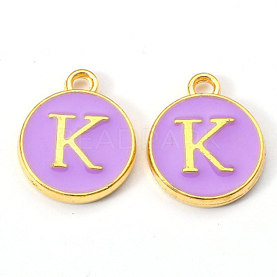 Golden Plated Alloy Enamel Charms LS-X-ENAM-S118-10K-1