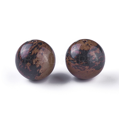 Natural Mahogany Obsidian Beads LS-G-G790-11-1