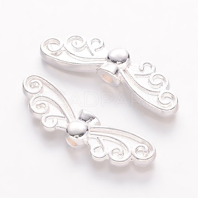 Tibetan Style Alloy Beads X-TIBEB-1331-S-FF-1