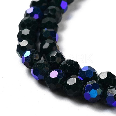 Opaque Glass Beads Strands EGLA-A035-P6mm-L23-1