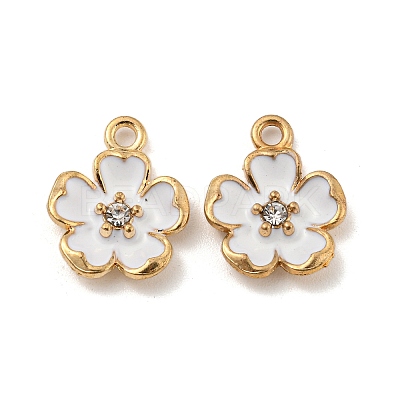 Alloy Enamel Pendants ENAM-D063-01G-03-1