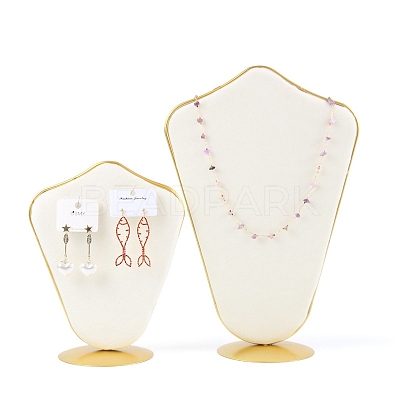 Velvet Bust Jewelry Display Rack PW-WG43864-03-1
