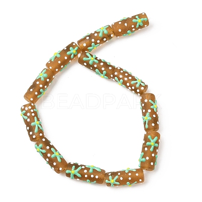 Handmade Lampwork Enamel Beads LAMP-B051-01E-1