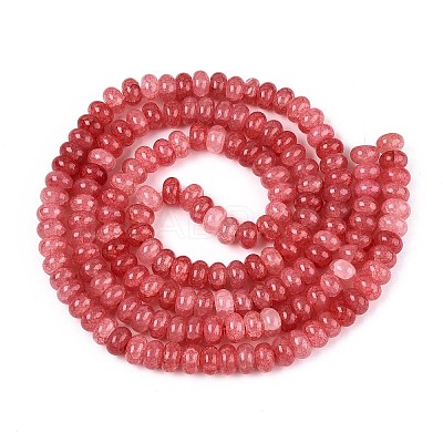 Glass Beads Strands GLAA-N059-5x8mm-23-1