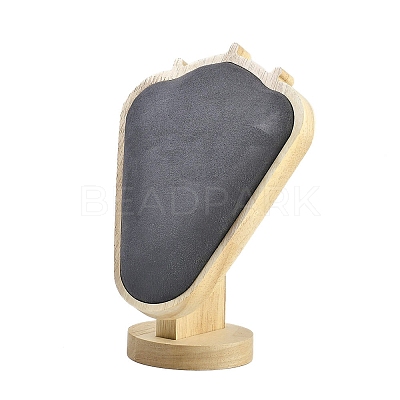 Bust Shaped Velvet Necklace Display Stands NDIS-C005-01C-1