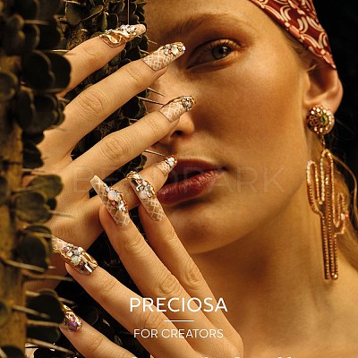Preciosa® Crystal Hotfix Flatback Stones Y-PRC-HSS12-70350-1