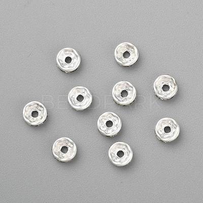Iron Grade A Crystal Rhinestone Spacer Beads RB-A010-8MM-S-1
