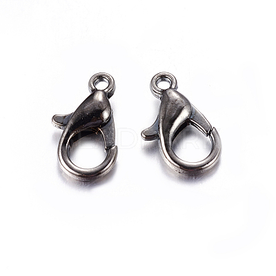 Zinc Alloy Lobster Claw Clasps LS-X-E106-B-NF-1