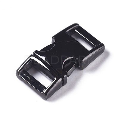 Alloy Adjustable Quick Side Release Buckles PALLOY-WH0067-65B-1