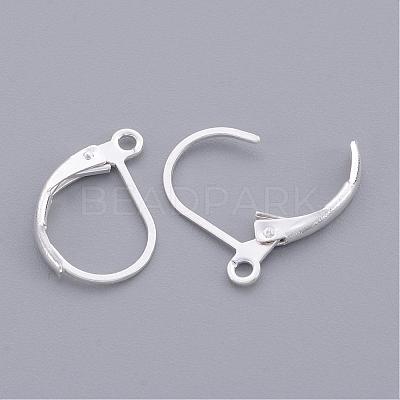 Brass Leverback Earring Findings EC223-S-1