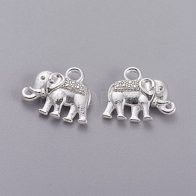 Tibetan Style Alloy Charms PALLOY-P220-01S-NR-1
