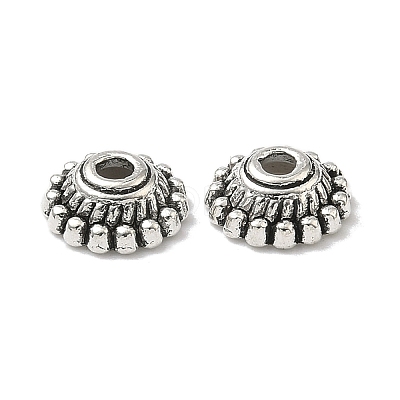 Tibetan Style Alloy Caps LF1235Y-NF-1