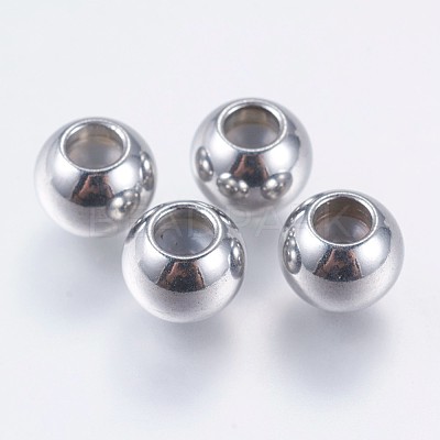 304 Stainless Steel Beads STAS-I069-22-1