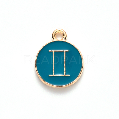 Alloy Enamel Pendants LS-ENAM-S124-01B-05I-1