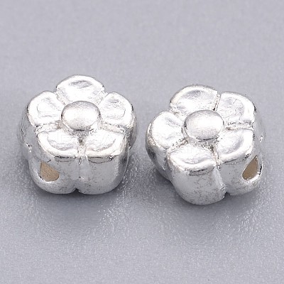 Tibetan Style Alloy Beads TIBEB-LF0071Y-S-FF-1