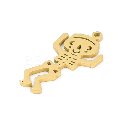 304 Stainless Steel Pendants STAS-U041-02G-G-1
