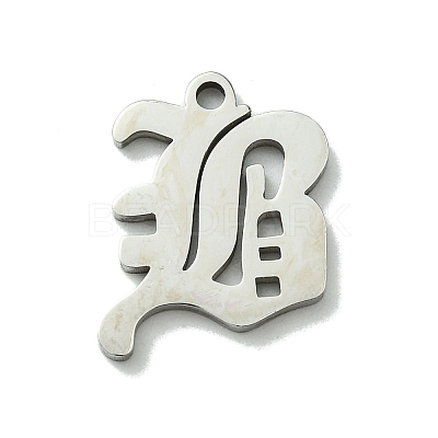 Non-Tarnish 201 Stainless Steel Pendants STAS-B055-01P-B-1