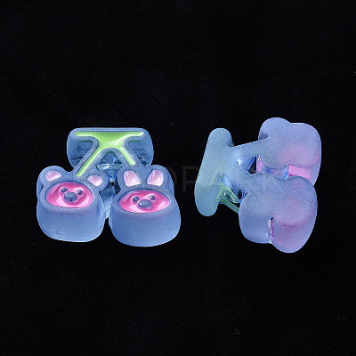 Transparent Acrylic Beads X-MACR-S374-04B-04-1