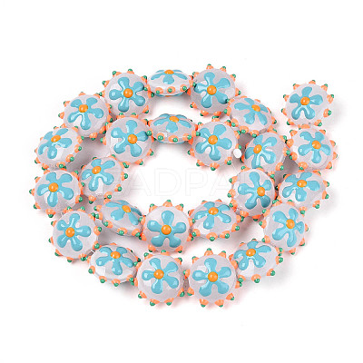 Handmade Lampwork Beads LAMP-T023-25H-1