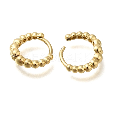 Rack Plating Brass Hoop Earrings KK-S402-03F-1