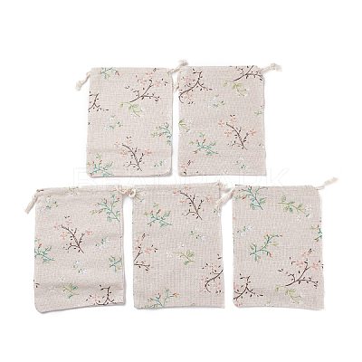 Cotton Packing Pouches Drawstring Bags ABAG-S003-07A-1