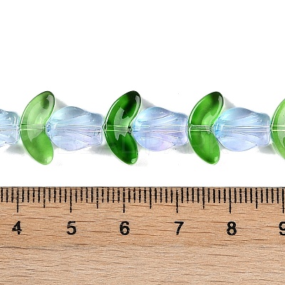 Transparent Glass Bead Strands GLAA-K070-02I-1