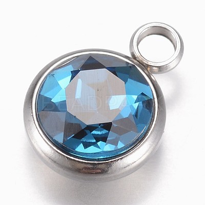 Glass Charms GLAA-G019-P10-1