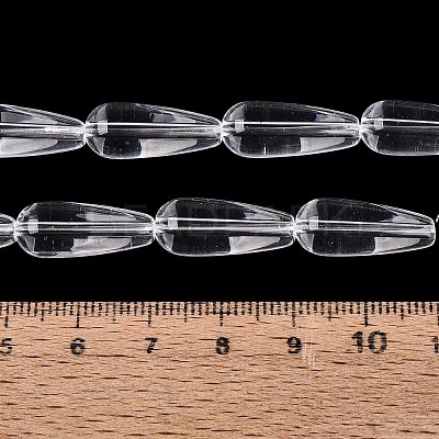 Transparent Glass Beads Strands X-GLAA-Q113-03A-A01-1
