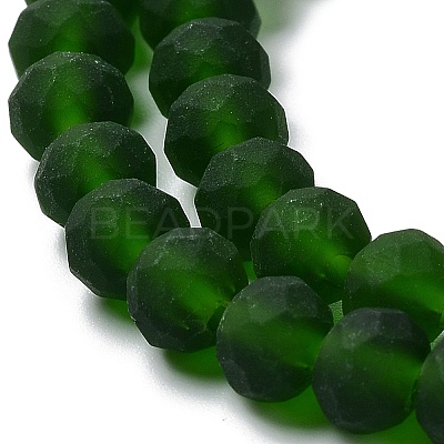 Transparent Glass Beads Strands EGLA-A044-T8mm-MD24-1