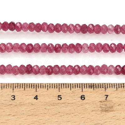 Dyed Natural White Jade Beads Strands GG-CBAF9EE-A04-3x4mm-1