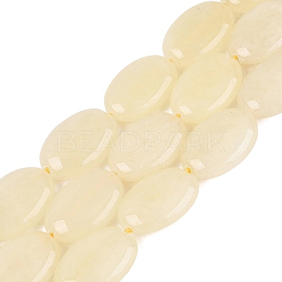 Dyed Natural White Jade Beads Strands G-N370-01A-17-1