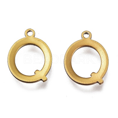 PVD Vacuum Plating 304 Stainless Steel Charms STAS-H112-Q-AB-1