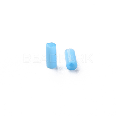 Opaque Colours Glass Bugle Beads SEED-N005-001-B05-1