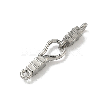 304 Stainless Steel S-Hook Clasps STAS-G373-04P-01-1