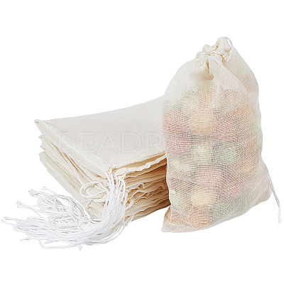 Cotton Cloth Filter Bags AJEW-BBC0002-19B-1