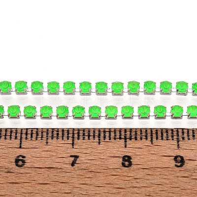 Iron Rhinestone Cup Chains CH-T006-01A-01-1
