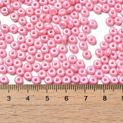 Baking Paint Luster Glass Seed Beads X1-SEED-B001-04A-01-1